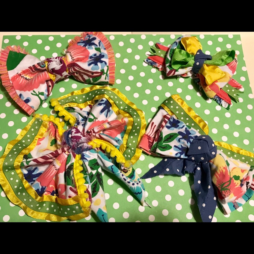 Boutique Hair Bows - Handmade